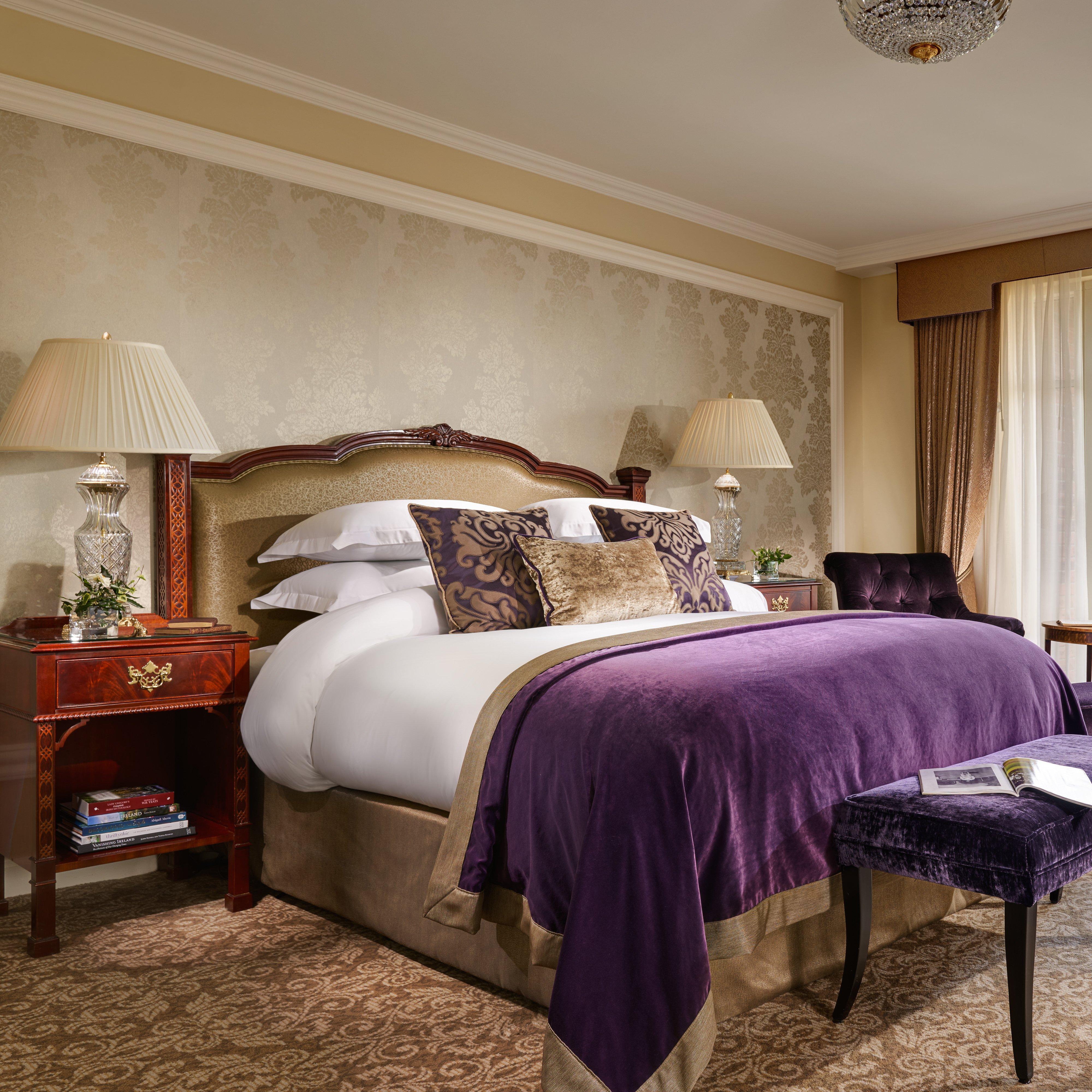 都柏林洲际酒店 外观 照片 A bedroom at the hotel